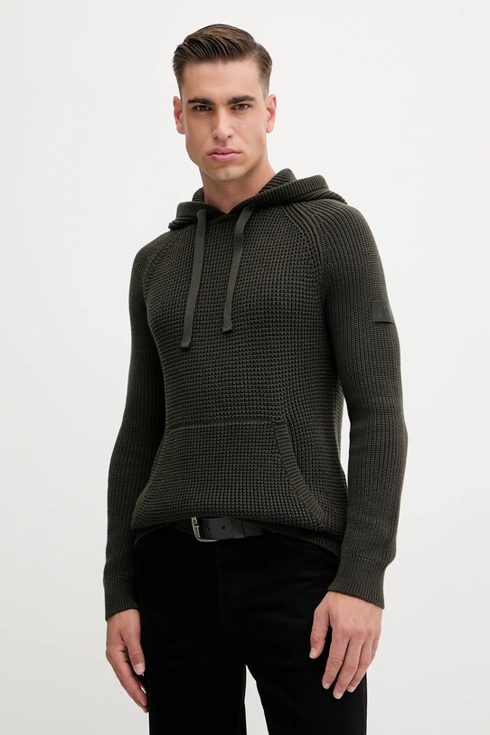 Joop! bluza bawełniana bawełna zielony 30049660