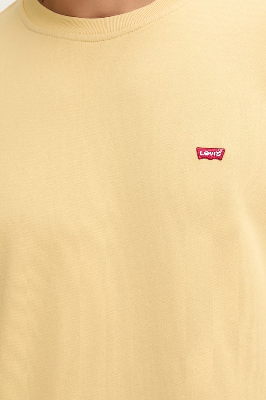 Levi's bluza bawełniana 35909.0070 żółty