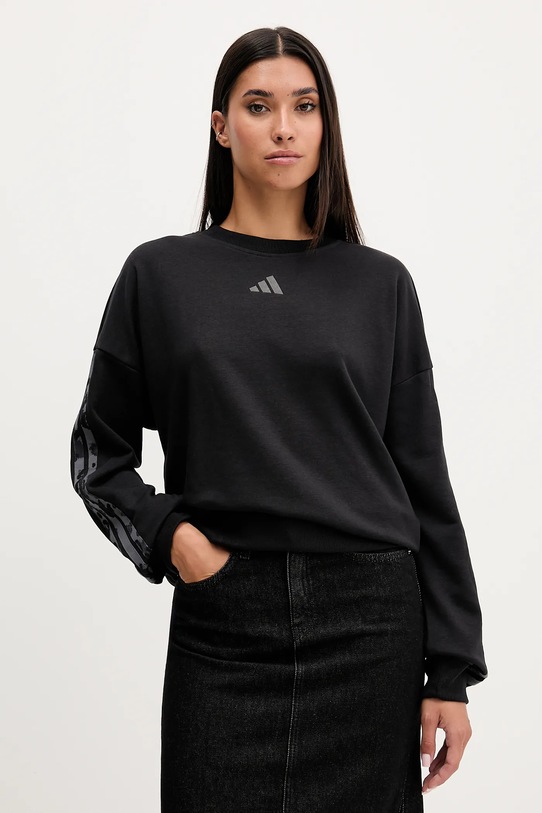 Mikina adidas Animal bez kapuce černá JM1835