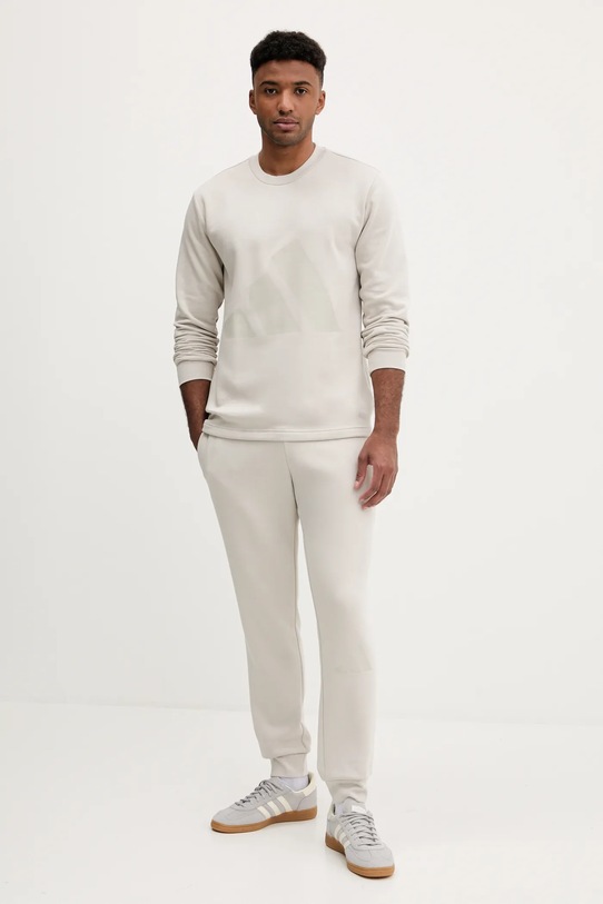 adidas trening tricotaj bej JX5572