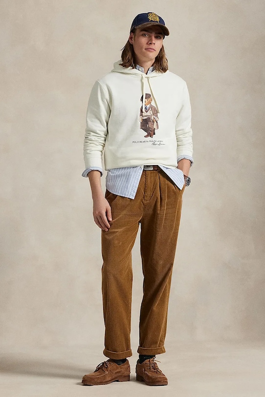 Odjeća Dukserica Polo Ralph Lauren 710980306 bijela