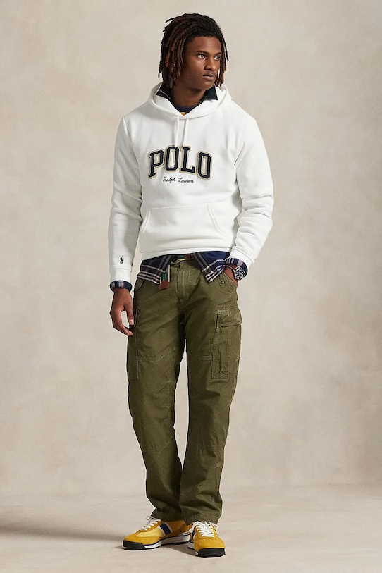 Odjeća Dukserica Polo Ralph Lauren 710981149 bijela