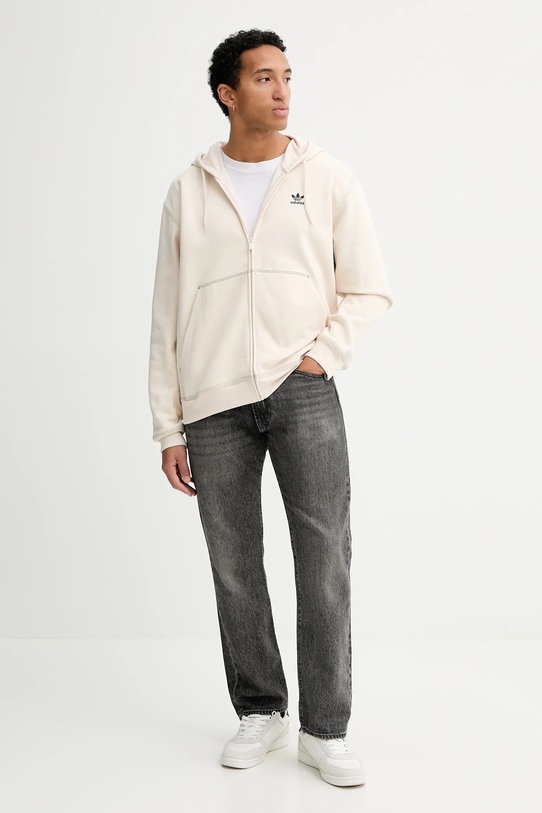 adidas Originals bluza Essentials JW0968 beżowy AW25