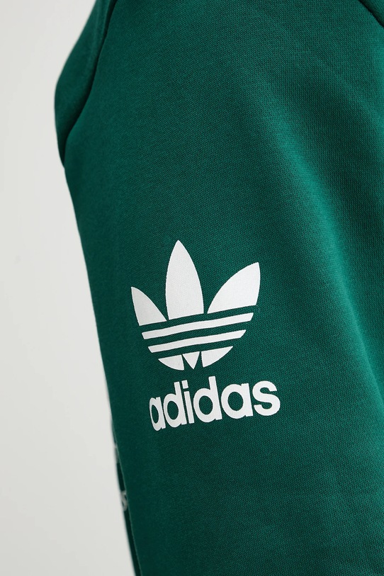 adidas Originals bluza bawełniana Graphic Hoodie JX3059 zielony