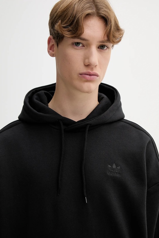 Суичър adidas Originals Baggy Hoodie черен JY1412