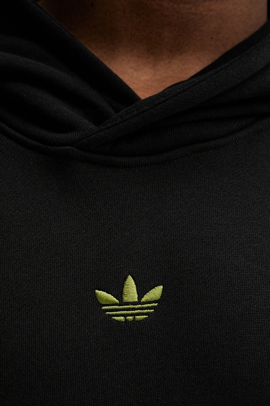 adidas Originals hanorac de bumbac Grfx Hoodie JY2730 negru