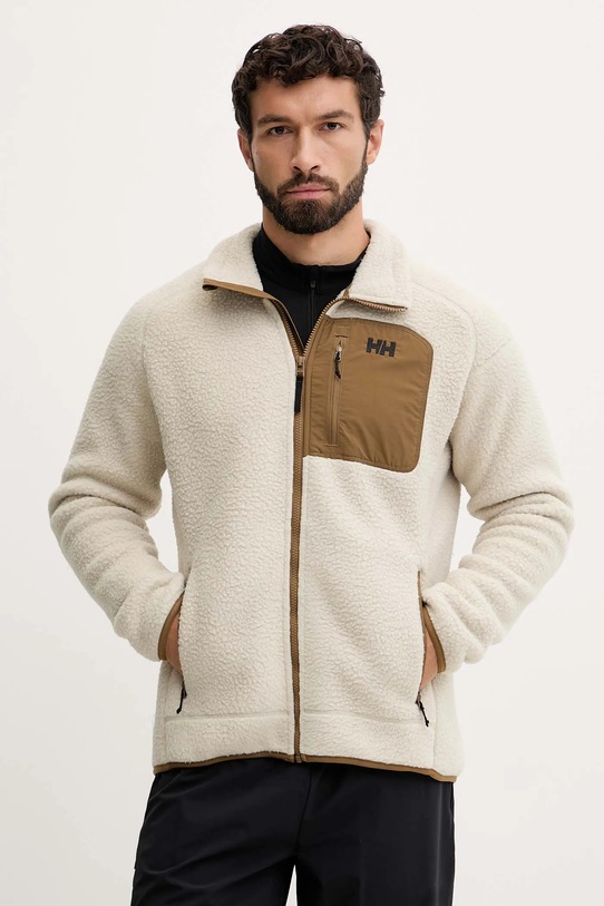 Helly Hansen bluza polarowa PANORAMA bez kaptura beżowy 49460