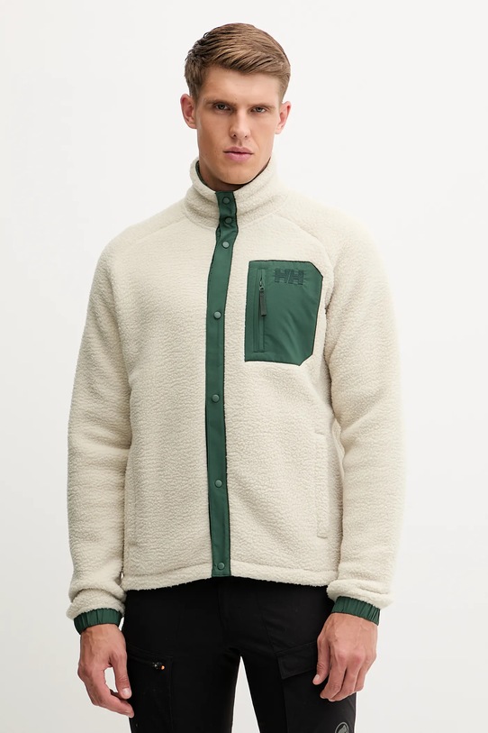 Helly Hansen bluza polarowa PANORAMA bez kaptura beżowy 63348