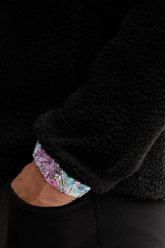 Fleecová mikina Helly Hansen PANORAMA 63348 čierna