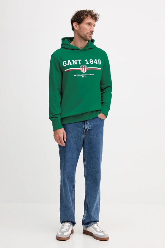 Gant bluza 2067042 zielony AW25