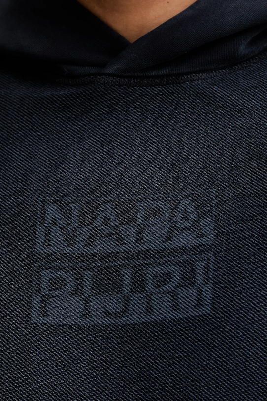 Napapijri bluza bawełniana B-Comel NP0A88Y81761 granatowy