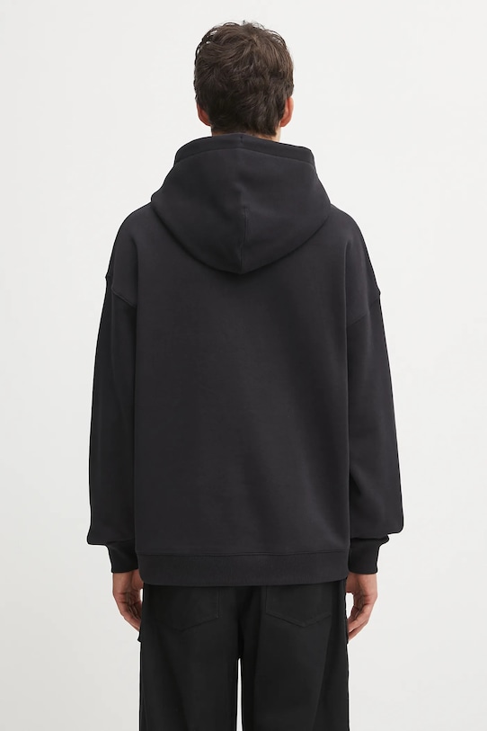 Odzież Y-3 bluza bawełniana Merch KB2604 czarny