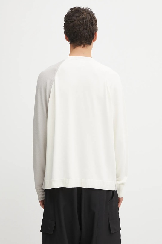 Odzież Y-3 sweter Logo Knit KB4642 beżowy