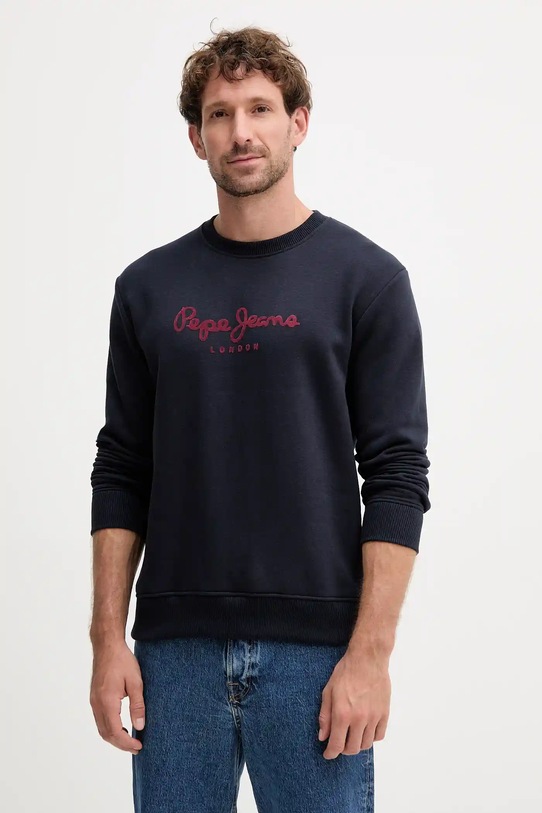 Pepe Jeans bluza pozostałe granatowy PM5800011