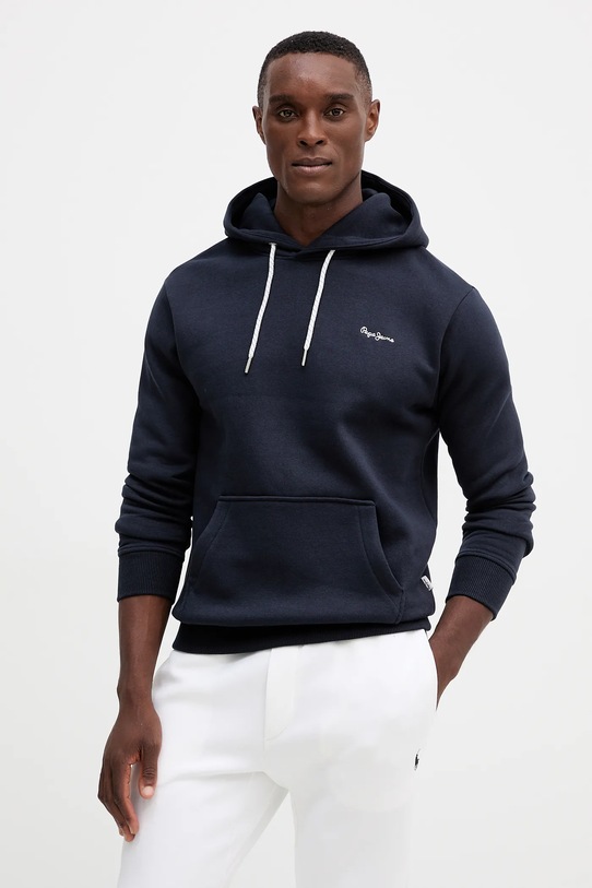 Кофта Pepe Jeans с капюшоном тёмно-синий PM5800012