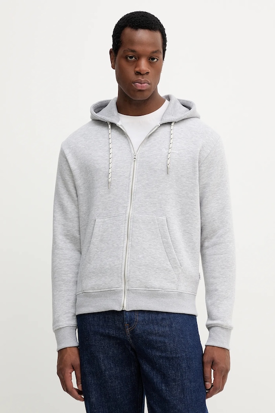 Кофта Pepe Jeans з капюшоном сірий PM5800017