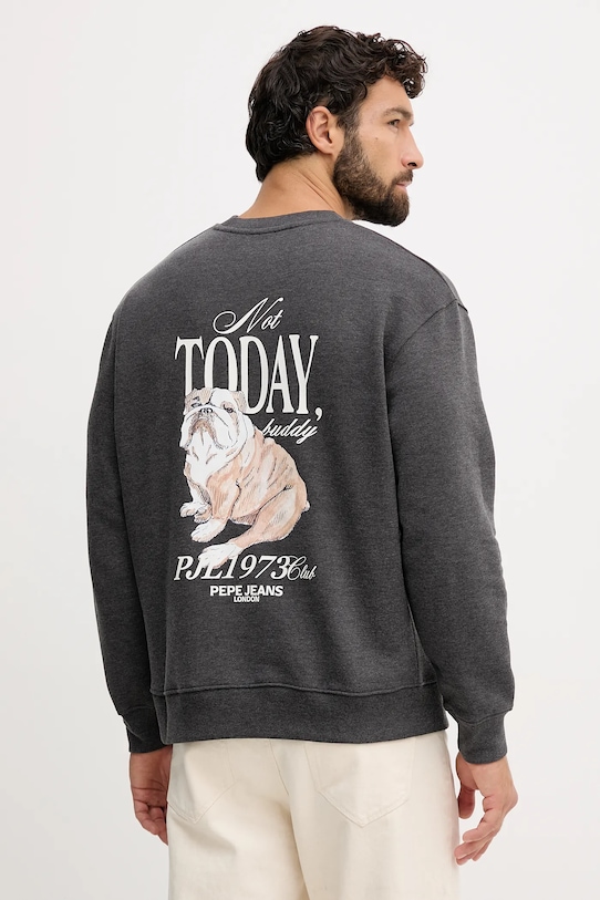 Odzież Pepe Jeans bluza PM5800031 szary