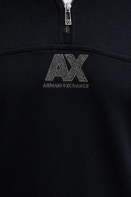 Armani Exchange bluza bawełniana XM001027.AF12656 granatowy