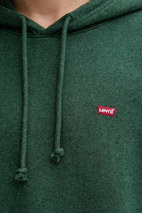 Bavlnená mikina Levi's 34581.0056 zelená