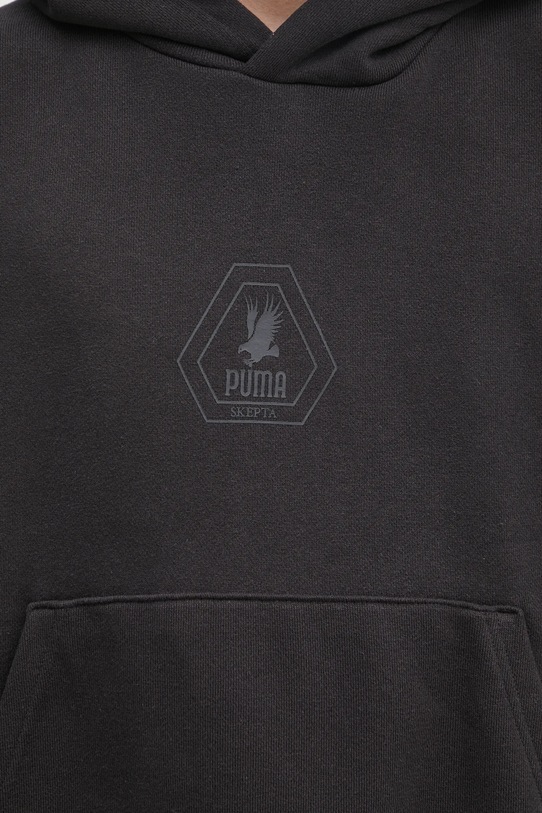 Puma bluza bawełniana PUMA x SKEPTA czarny 633772