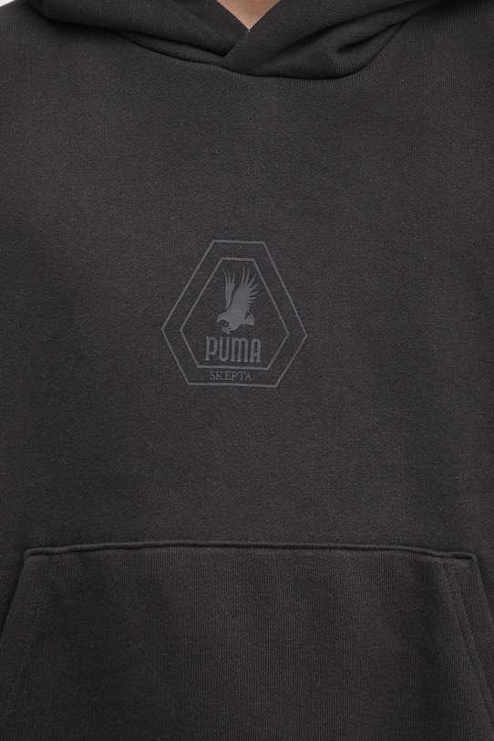 Bavlněná mikina Puma PUMA x SKEPTA černá 633772