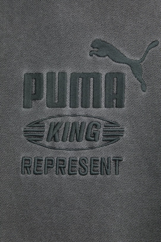 PUMA x REPRESENT hanorac de bumbac 632542 gri