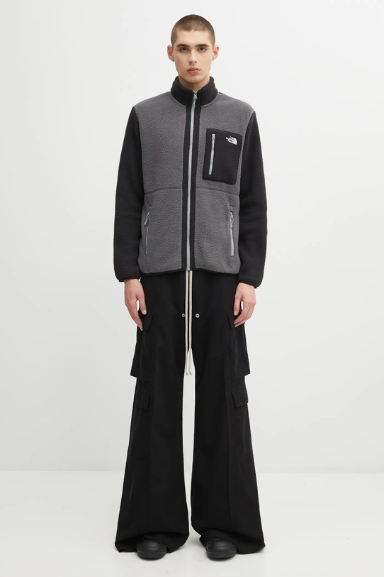 The North Face bluza polarowa Yumiori NF0A883RWVO1 szary