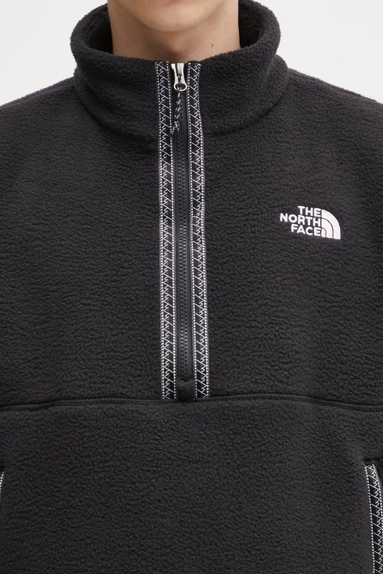 The North Face bluza Fleeski 1/4 zip czarny NF0A88XRKX71