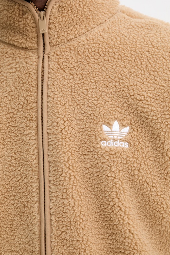 Φλις μπουφάν adidas Originals Essentials JW3530 καφέ
