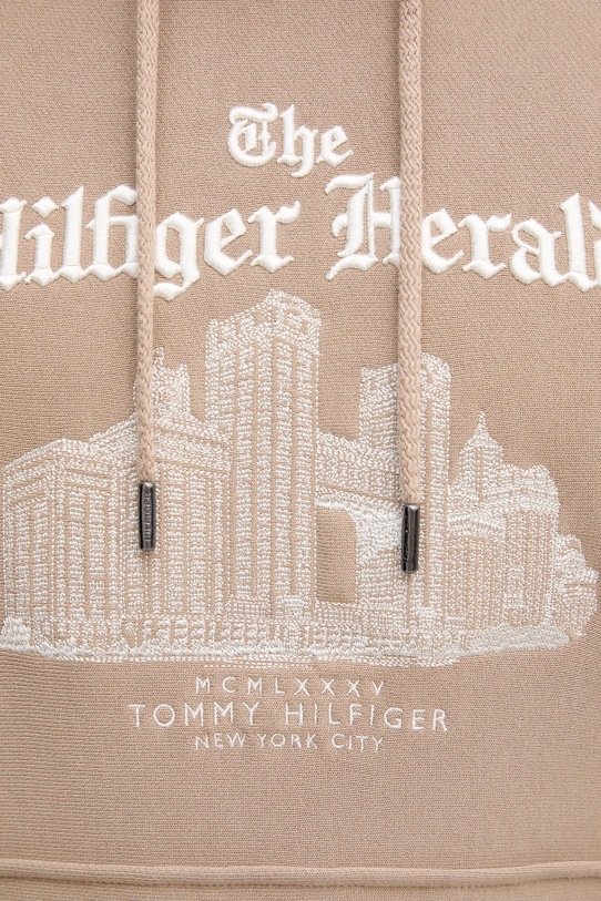 Tommy Hilfiger bluza bawełniana MW0MW40066 beżowy