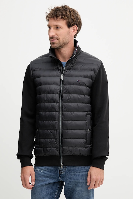 Tommy Hilfiger rövid kabát nem bélelt fekete MW0MW41329