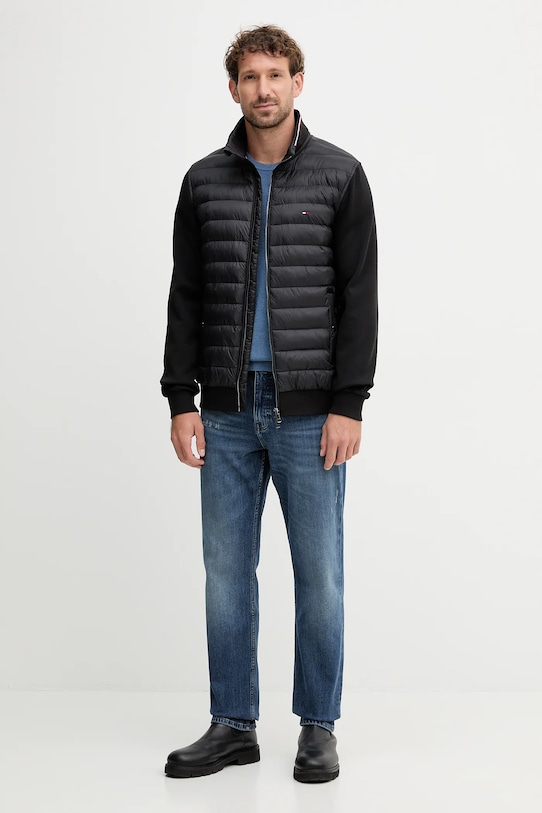 Tommy Hilfiger rövid kabát MW0MW41329 fekete AW25