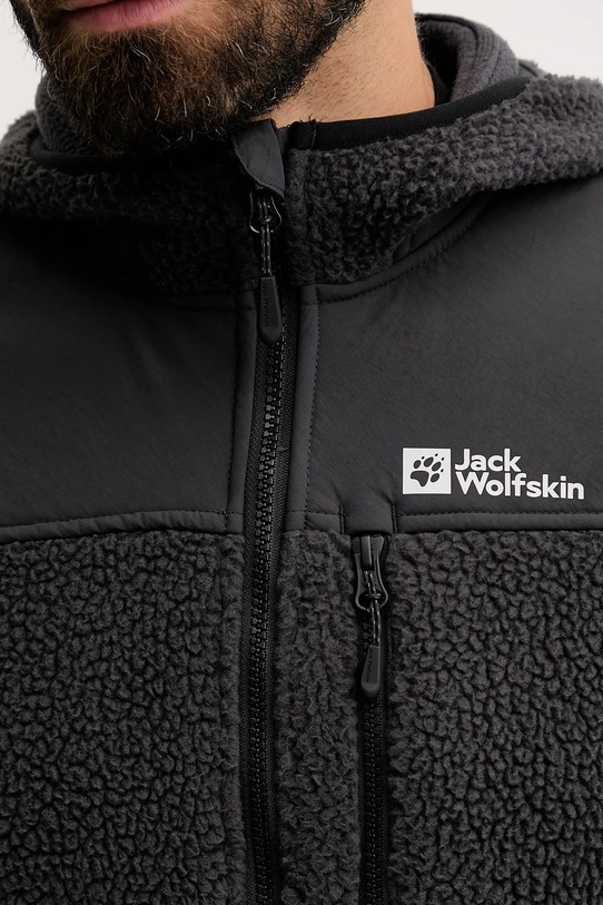 Jack Wolfskin bluza sportowa KAMMWEG PILE 1711271 szary