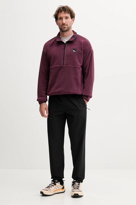 Jack Wolfskin bluza polarowa SUMETRO A64109 fioletowy AW25