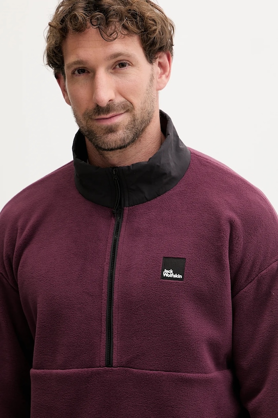 Jack Wolfskin bluza polarowa SUMETRO fioletowy A64109