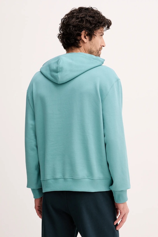 Odzież Calvin Klein Jeans bluza bawełniana LV04RD243G turkusowy