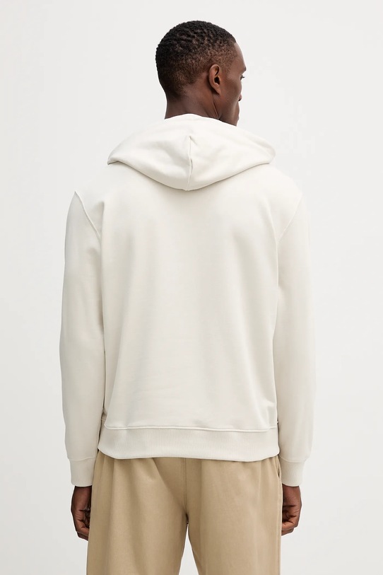 Oblečenie Bavlnená mikina Calvin Klein Jeans LV04RC297G krémová