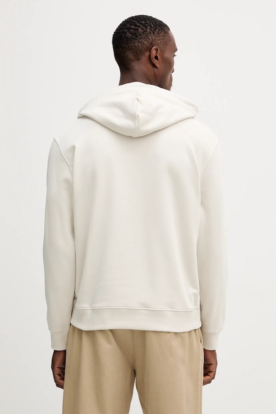 Oblečenie Bavlnená mikina Calvin Klein Jeans LV04RC297G krémová