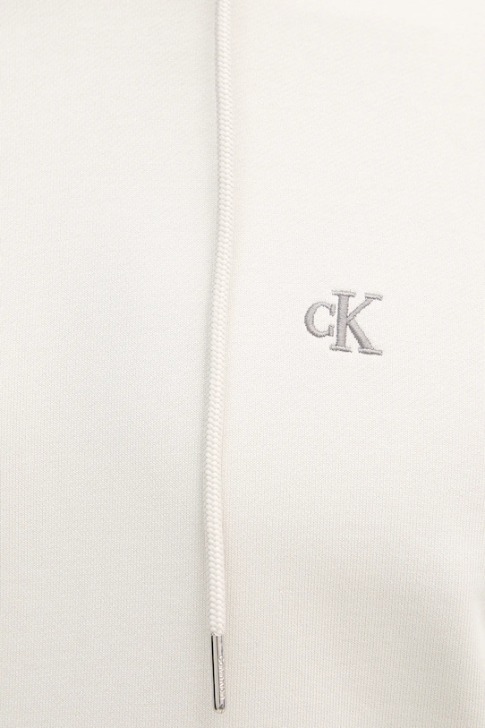 Bavlnená mikina Calvin Klein Jeans LV04RC297G krémová