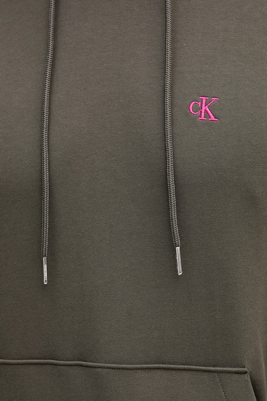 Calvin Klein Jeans hanorac de bumbac LV04RC297G verde