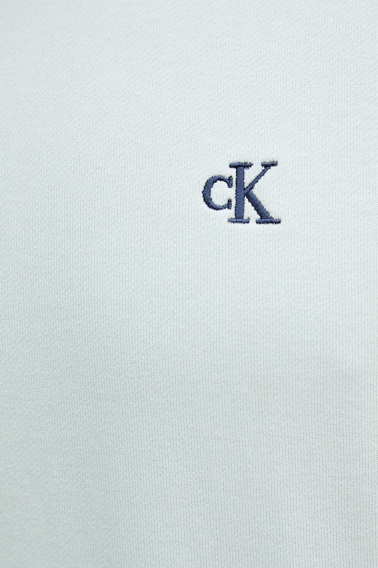 Calvin Klein Jeans mikina pánska bavlnená LV04RC296G tyrkysová