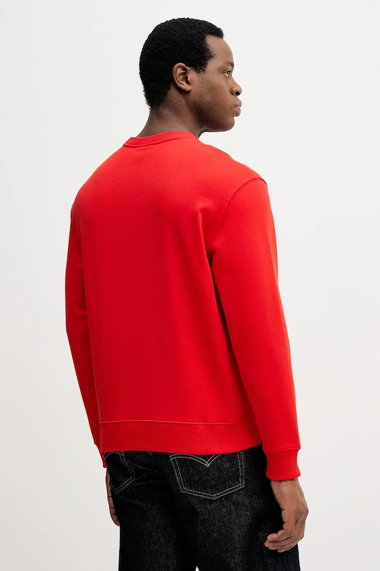 Odjeća Pamučna dukserica Calvin Klein Jeans LV04RC296G crvena