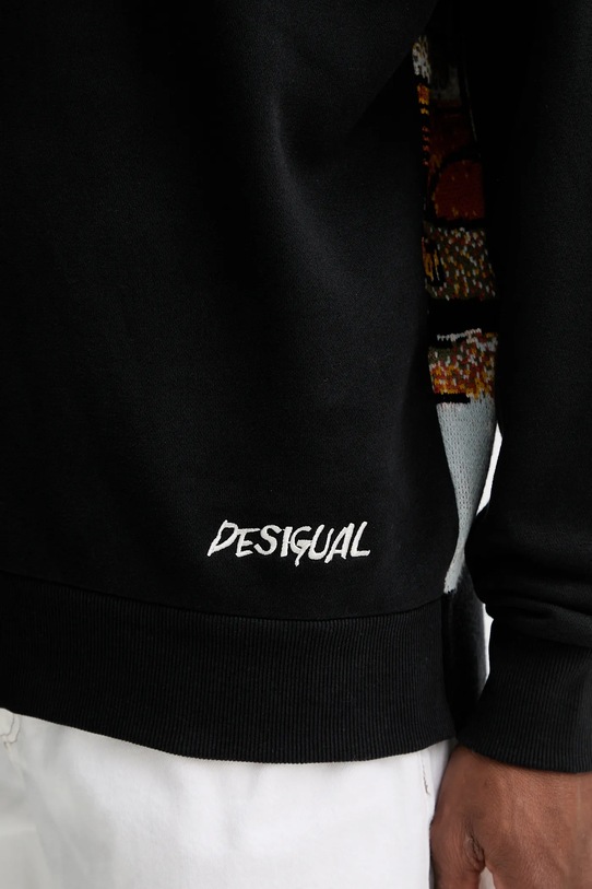 Кофта Desigual MIXED DISNEY 25WMSK15 чорний