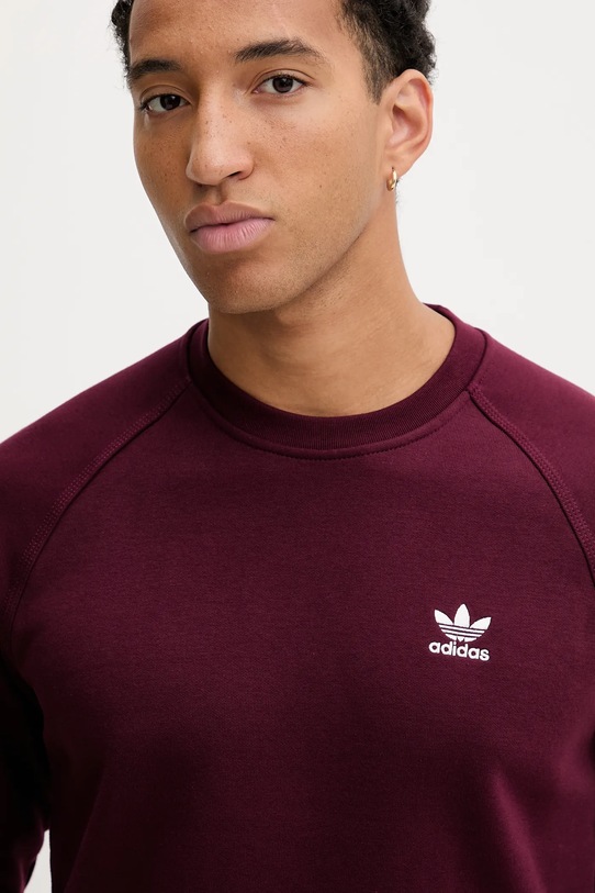 adidas Originals bluza Essentials bordowy HY2082