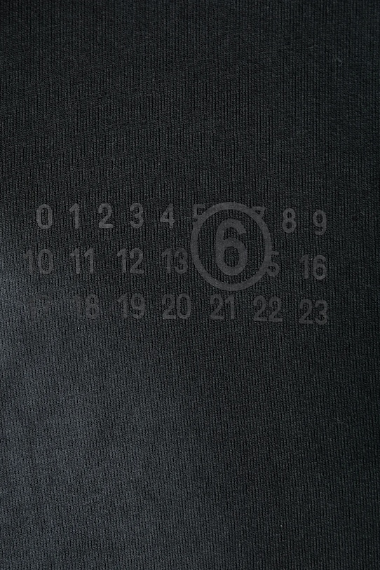 MM6 Maison Margiela bluza bawełniana dziecięca SH2GU0024.M25024.899 czarny