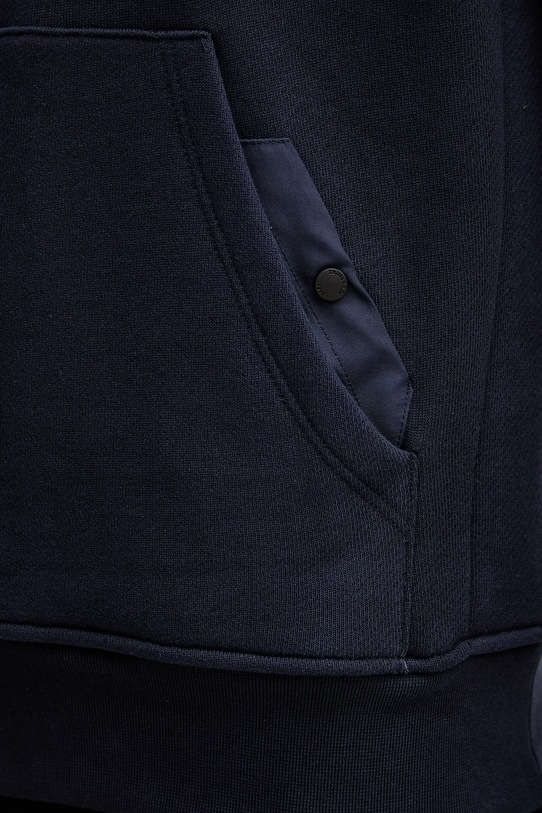 Памучен суичър Trussardi G8108000056N тъмносин