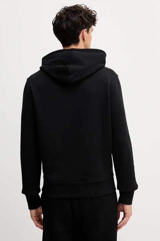 Памучен суичър Trussardi G8108000056N черен AW25