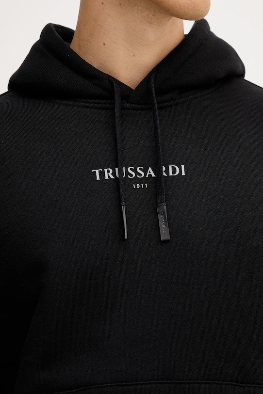 Trussardi hanorac de bumbac negru G8108000056N