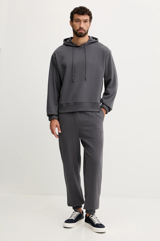 Кофта лаунж Calvin Klein Underwear LV00NM2930 серый AW25