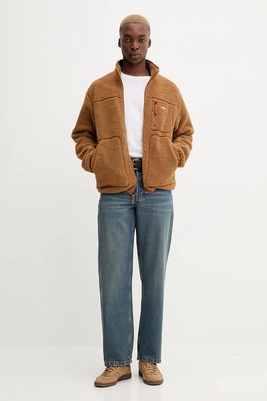 Dickies bluza polarowa DK0A4YEE brązowy AW25